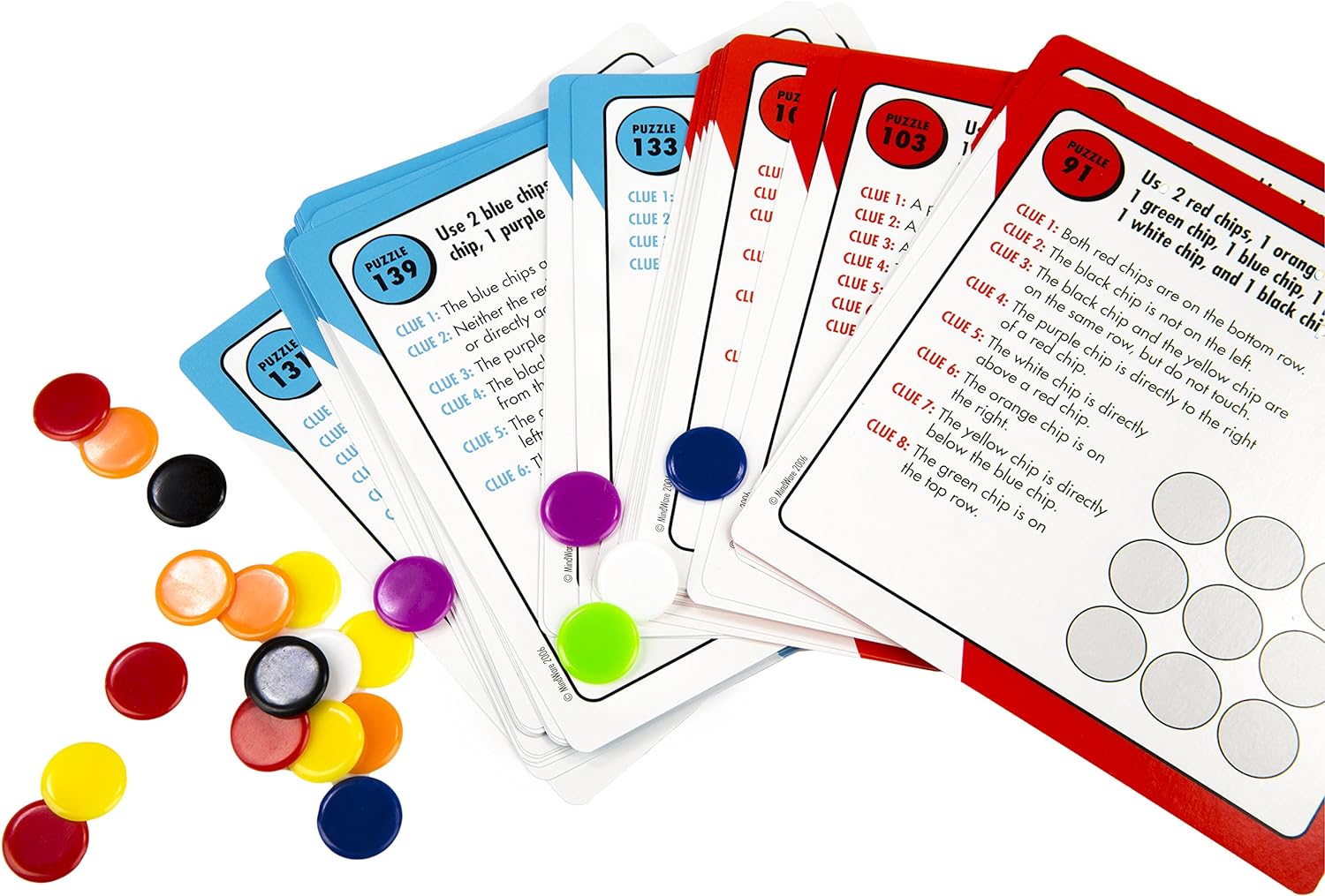 Mindware | Logic Links | Brainteaser Puzzles | Ages 6+ | 1 Player