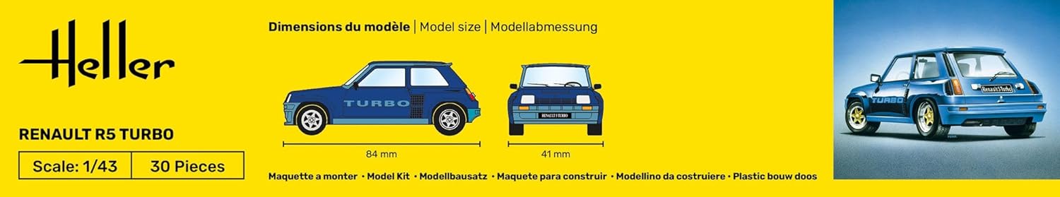 Heller HEL56150 Plastic Model kit, Various
