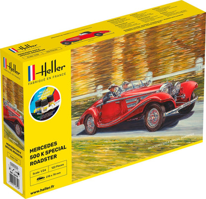 Heller Car Model: Starter Kit: 500 K Special Roadster