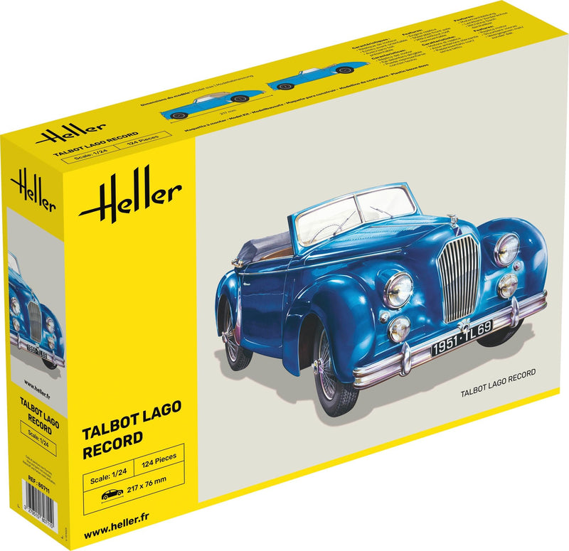 Heller HEL80704 Talbot Model Kit, Various, Mittel