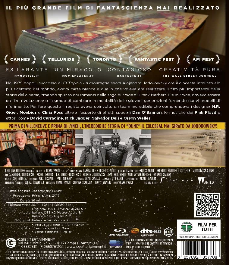 Jodorowsky`S Dune - (Italian Import)
