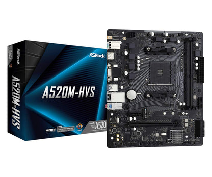 Carte Mère ASRock A520M-HVS (AM4) Micro-ATX