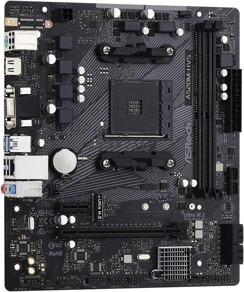 Carte Mère ASRock A520M-HVS (AM4) Micro-ATX