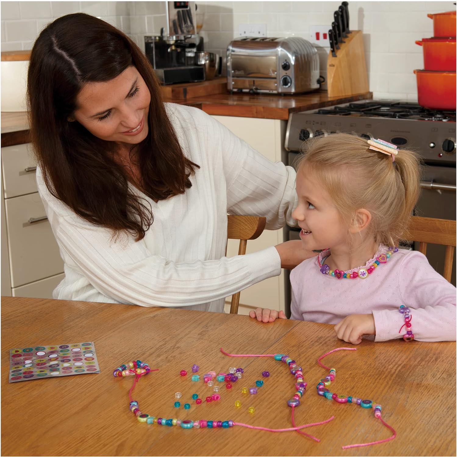 Galt Toys, Sparkle Jewellery, Craft Kit for Kids, Ages 5 Years Plus