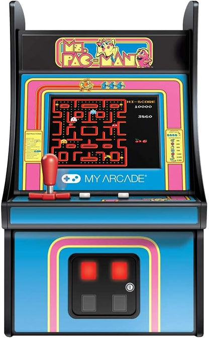 My Arcade MS. Pac-Man Collectible Micro Player Retro Arcade Machine - 6 Inch
