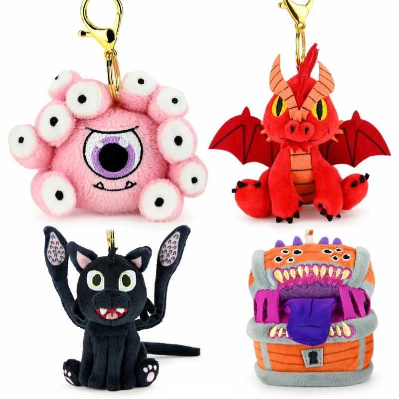 Dungeons & Dragons présentoir Porte-clés Peluche Wave 1 8 cm (24)