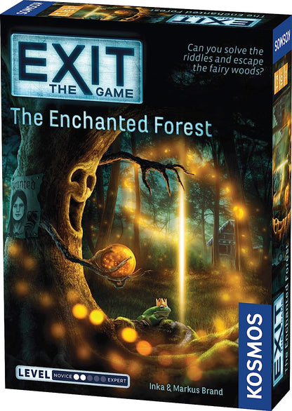 Thames & Kosmos - EXIT: Nightfall Manor - Level: 2/5 - Unique Escape Room Game - 1-4 Players, 692880 & EXIT: The Enchanted Forest - Level: 2/5 - Unique Escape Room Game - 1-4 Players, 692875 + EXIT: T