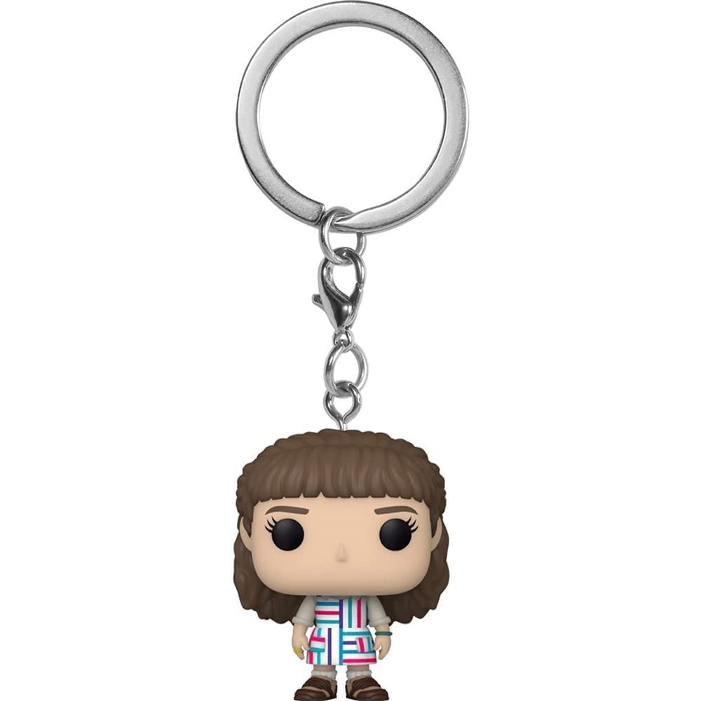 Funko POP! Keychain: Stranger Things - Eleven Novelty Keyring - Collectable Mini Figure - Stocking Filler - Gift Idea - Official Merchandise - TV Fans - Backpack Decor