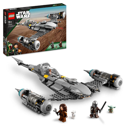 LEGO 75325 Star Wars The Mandalorian's N-1 Starfighter Building Toy & 75345 Star Wars 501st Clone Troopers Battle Pack Set