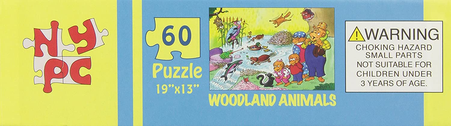 Berenstain Bears Woodland Animals 100-Piece Puzzle