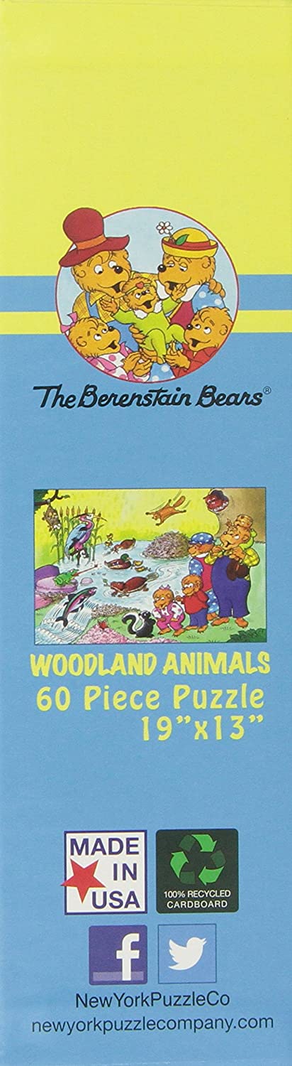 Berenstain Bears Woodland Animals 100-Piece Puzzle