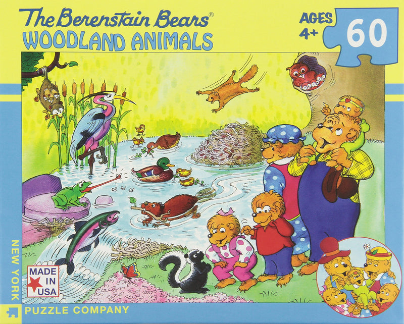 Berenstain Bears Woodland Animals 100-Piece Puzzle