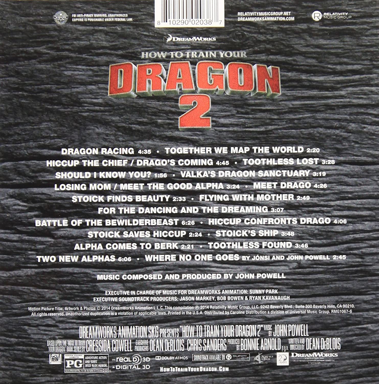 How To Train Your Dragon 2: Music From The Motion Picture (+ 6 Tattly Temporary Tattoos