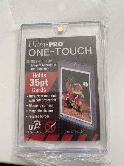 Ultra Pro - Supporto magnetico One-Touch UV da 2-1/2 pollici x 3-1/2 pollici 35pt UV Rookie