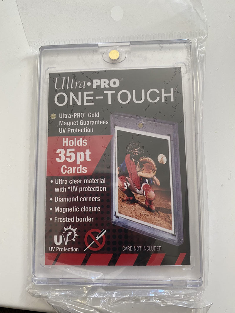 Ultra Pro - Supporto magnetico One-Touch UV da 2-1/2 pollici x 3-1/2 pollici 35pt UV Rookie