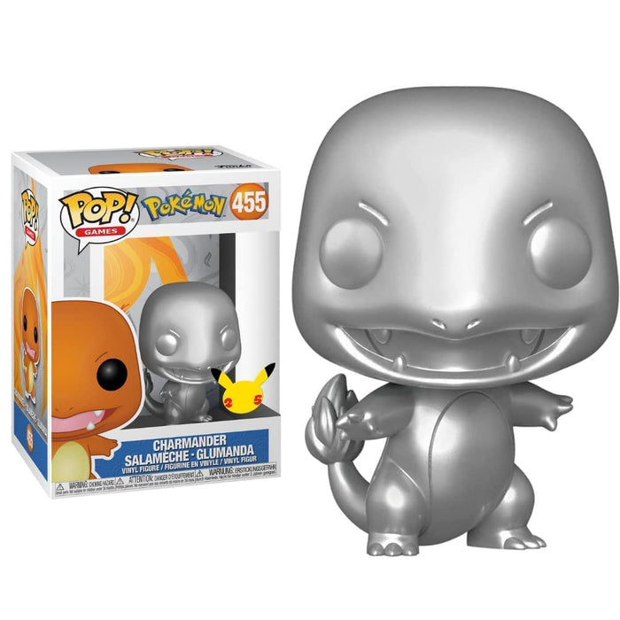 Funko Pokemon Charmander Glumanda #455 - Pokemon Celebrations 25th Anniversary - Pokemon Spielzeug
