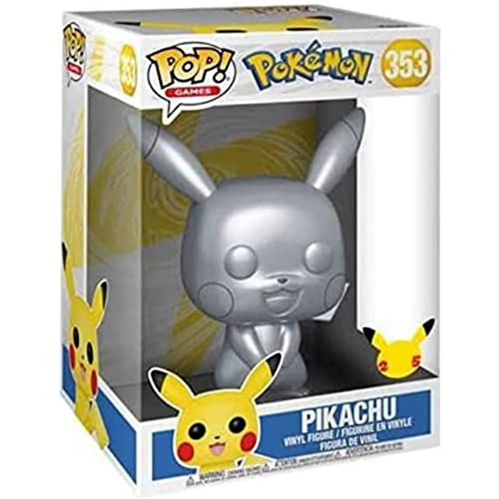 Funko POP Jumbo: Pokemon S5-10 Pikachu, Multicolor, 1.5x10M=4.9x32.8ft, 59873