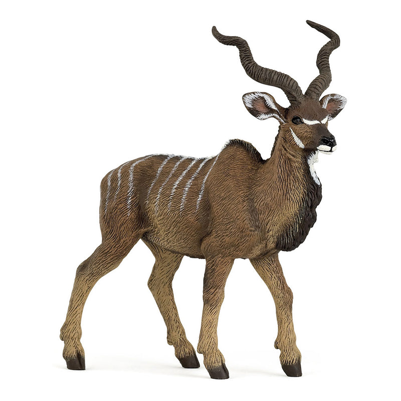 PAPO Wild Animal Kingdom Great Kudu Toy Figure, Brown (50104)