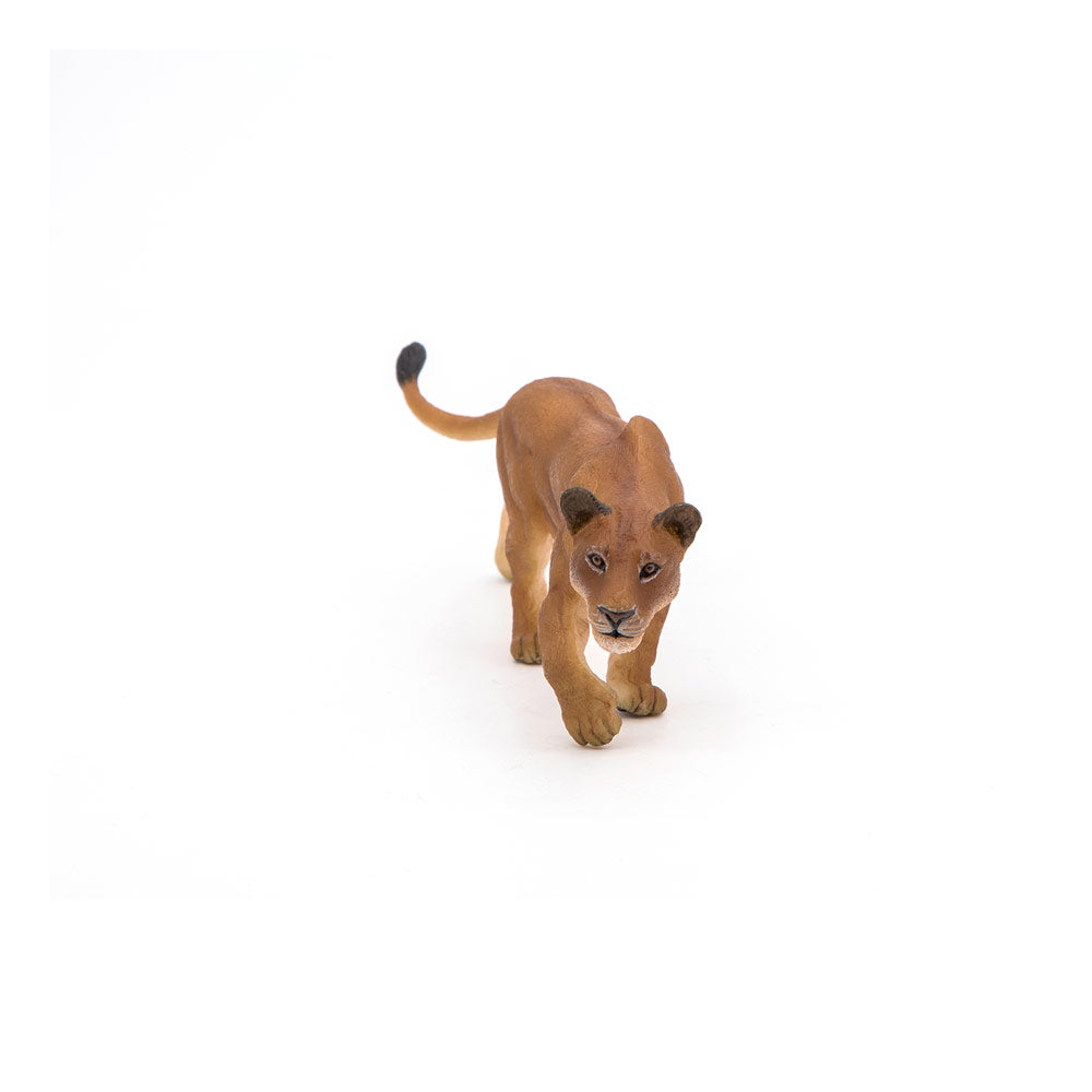 PAPO Wild Animal Kingdom Lioness Chasing Toy Figure, Brown (50251)
