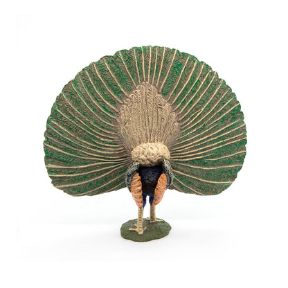 PAPO Farmyard Friends Peacock Toy Figure, Multi-colour (51161)
