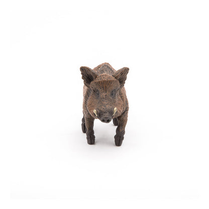 PAPO Wild Animal Kingdom Wild Boar Toy Figure, Brown (53011)