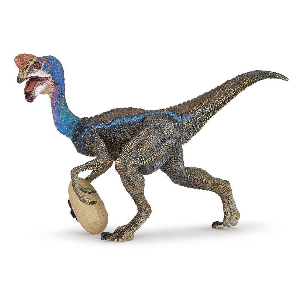 PAPO Dinosaurs Blue Oviraptor Toy Figure, Blue/Green (55059)