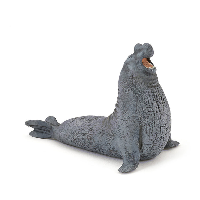 PAPO Marine Life Elephant Seal Toy Figure, Grey (56032)