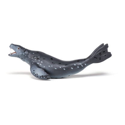 PAPO Marine Life Leopard Seal Toy Figure, Grey (56042)