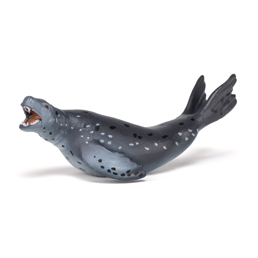 PAPO Marine Life Leopard Seal Toy Figure, Grey (56042)