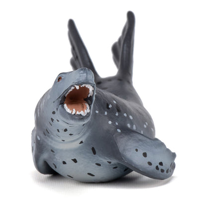 PAPO Marine Life Leopard Seal Toy Figure, Grey (56042)