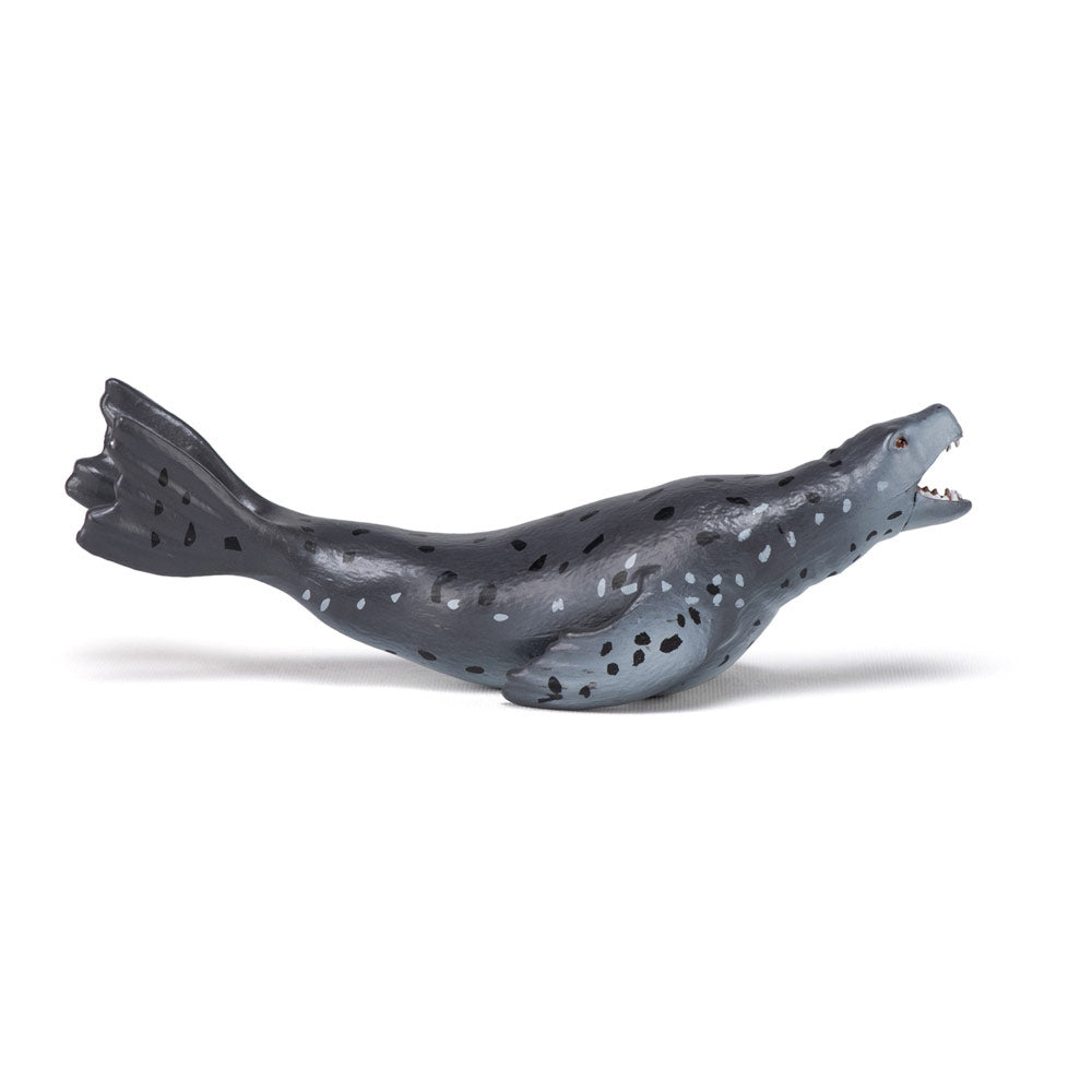 PAPO Marine Life Leopard Seal Toy Figure, Grey (56042)