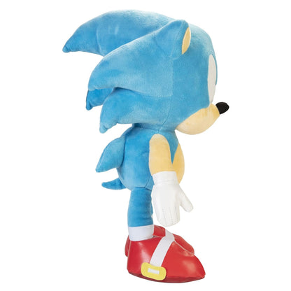 Sonic The Hedgehog Sonic Jumbo Plush, 28” / 45cm Tall Plush Made of Premium Soft Material, Suggested For Ages 3+