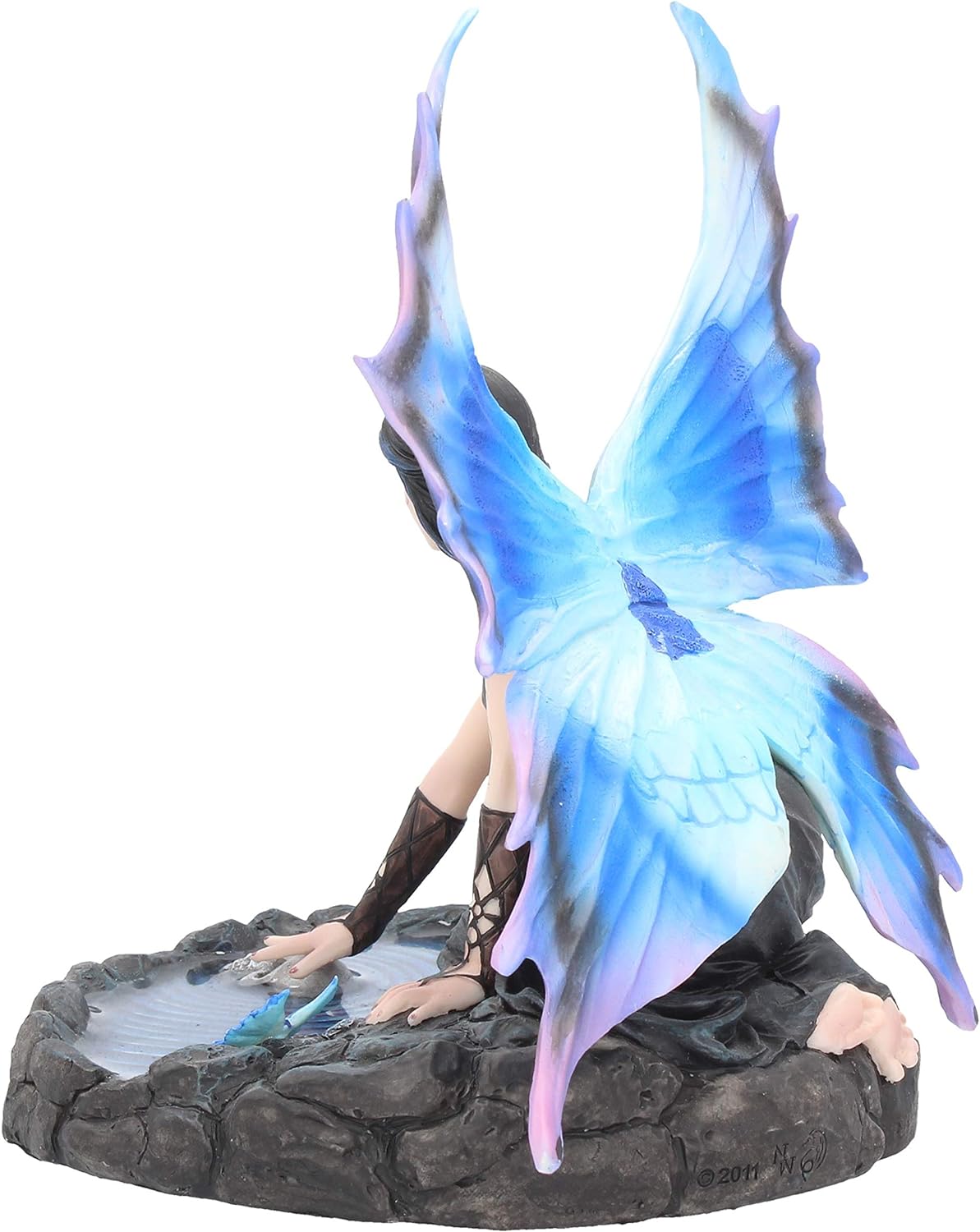 Nemesis Now Immortal Flight Fairy Figurine, Blue, 18.4cm