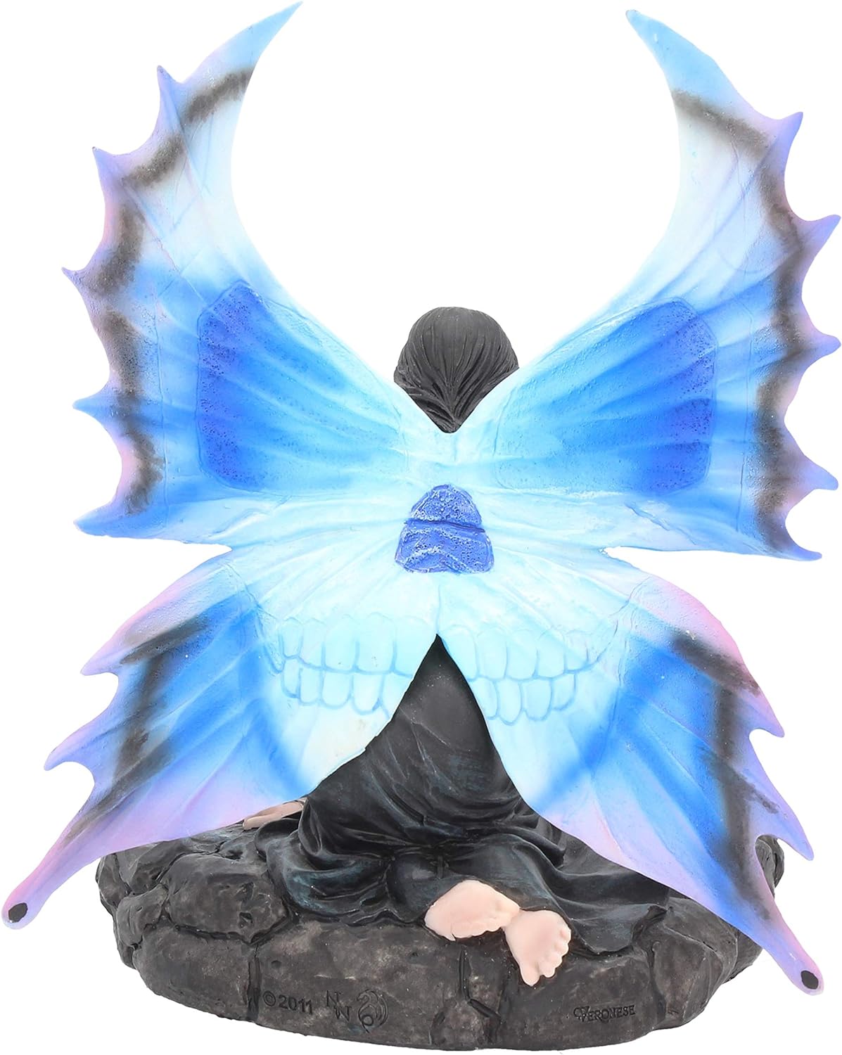 Nemesis Now Immortal Flight Fairy Figurine, Blue, 18.4cm