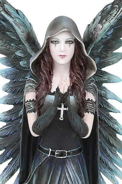 Nemesis Now Harbinger Anne Stokes 27 cm, Resina, Color Negro