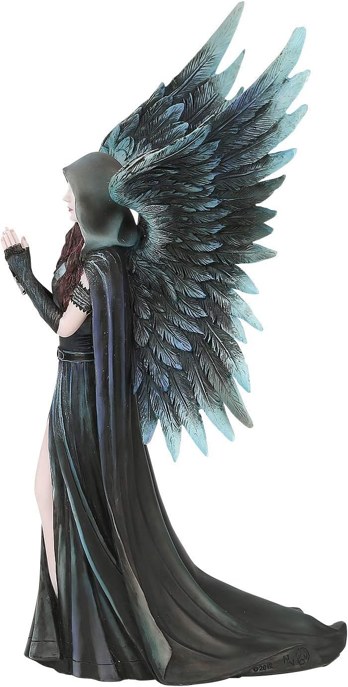 Nemesis Now Harbinger Anne Stokes 27 cm, Resina, Color Negro