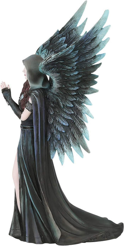 Nemesis Now Harbinger Anne Stokes 27 cm, Resina, Color Negro