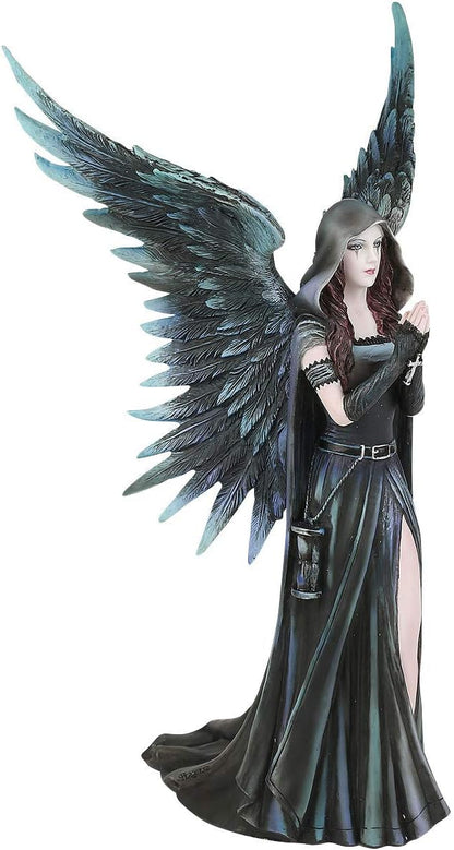 Nemesis Now Harbinger Anne Stokes 27 cm, Resina, Color Negro