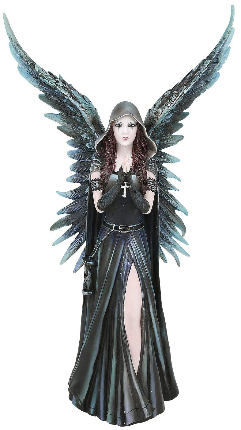 Nemesis Now Harbinger Anne Stokes 27 cm, Resina, Color Negro