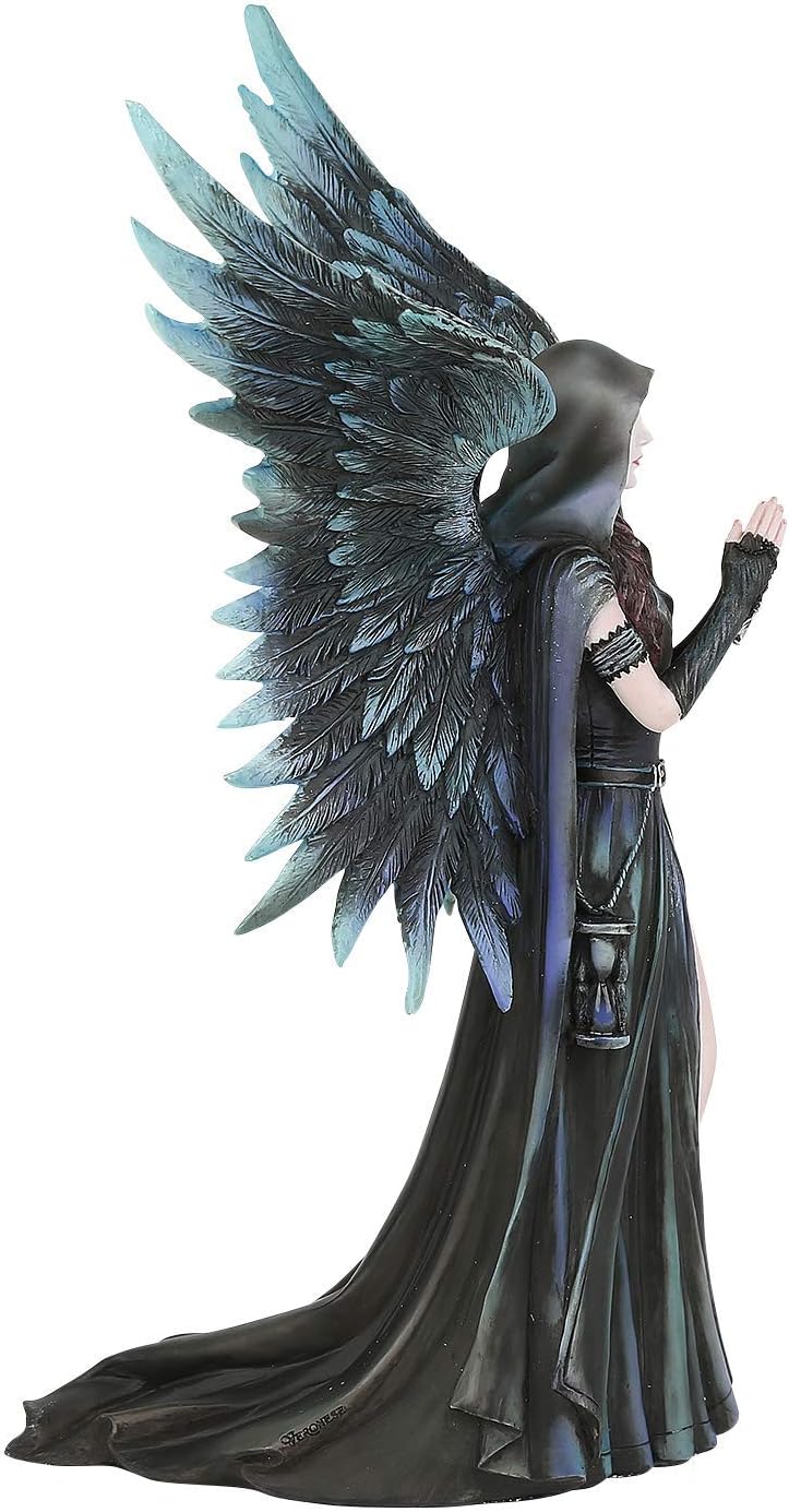 Nemesis Now Harbinger Anne Stokes 27 cm, Resina, Color Negro