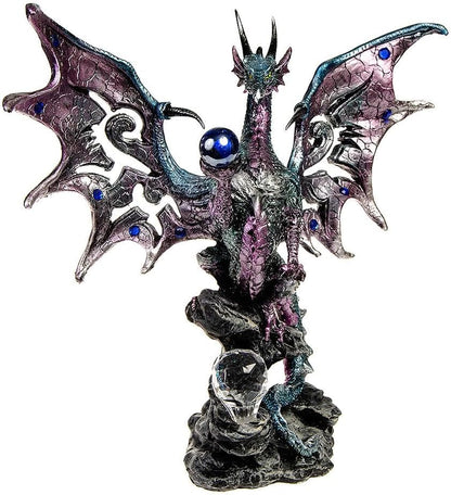 Nemesis Now Blue Dragon Protector Figurine 26cm Blue