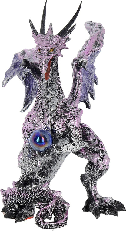 Nemesis Now Purple Dragon Protector Figurine 18cm Purple