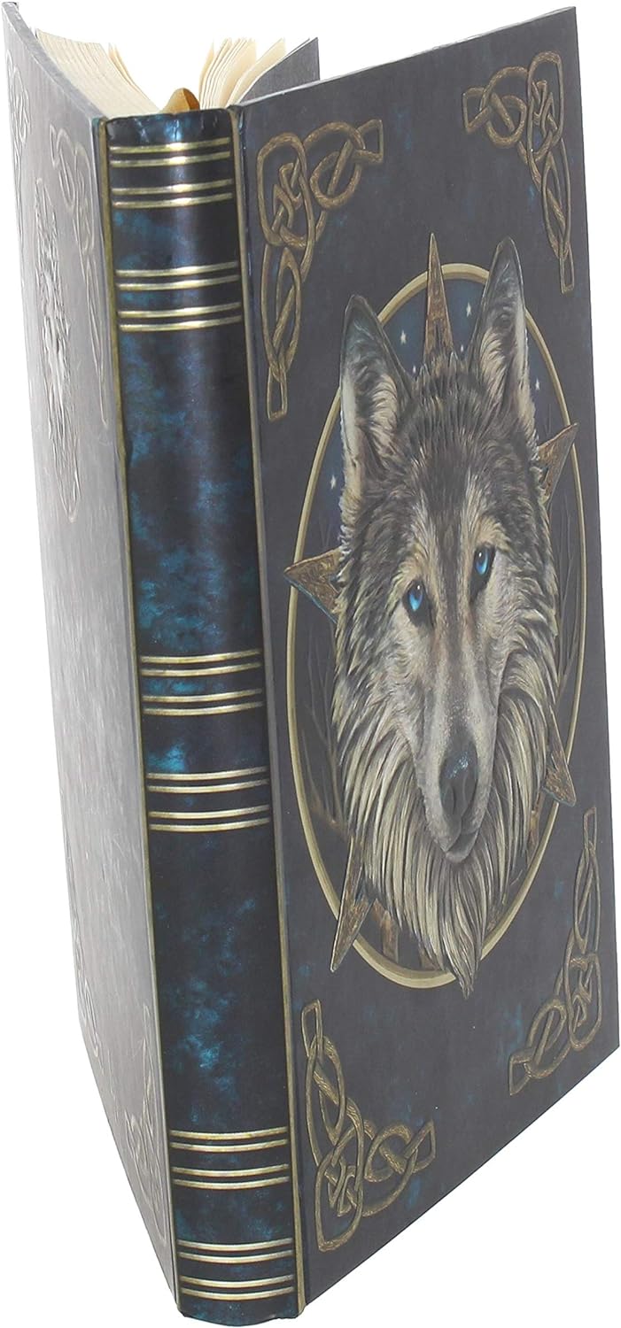 Nemesis Now Wild One Lisa Parker Journal 18cm Blue, Coated, Wood Free Paper, Size,17cm