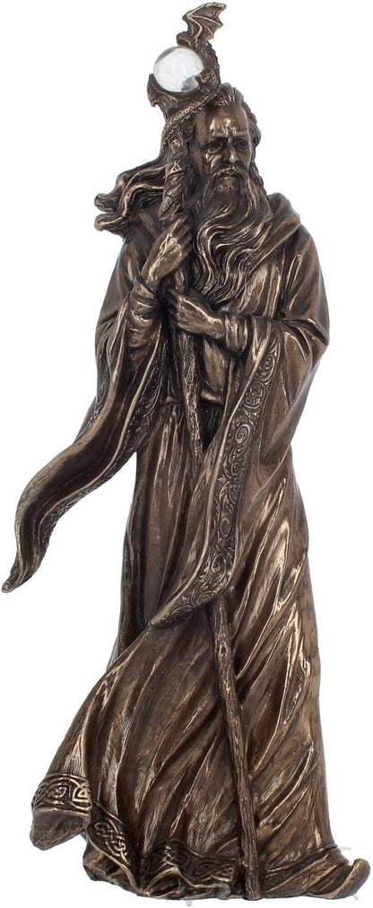 Nemesis Now Merlin - Figura Decorativa (28 cm, Resina, Talla única