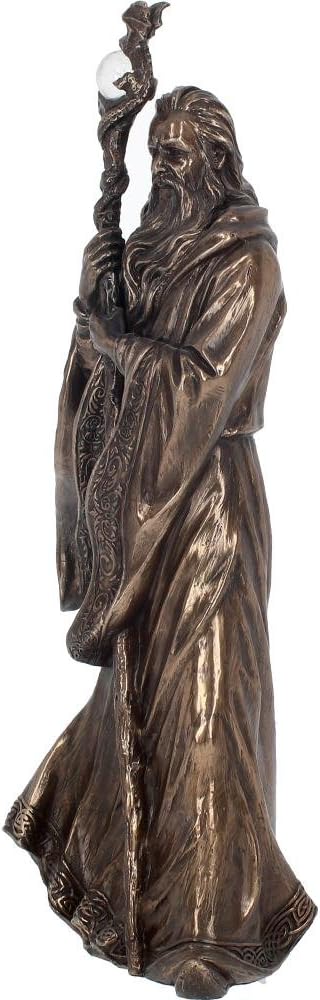 Nemesis Now Merlin - Figura Decorativa (28 cm, Resina, Talla única