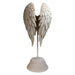 Nemesis Now B0720C4 - Figura de alas de ángel (26 cm), Color Blanco