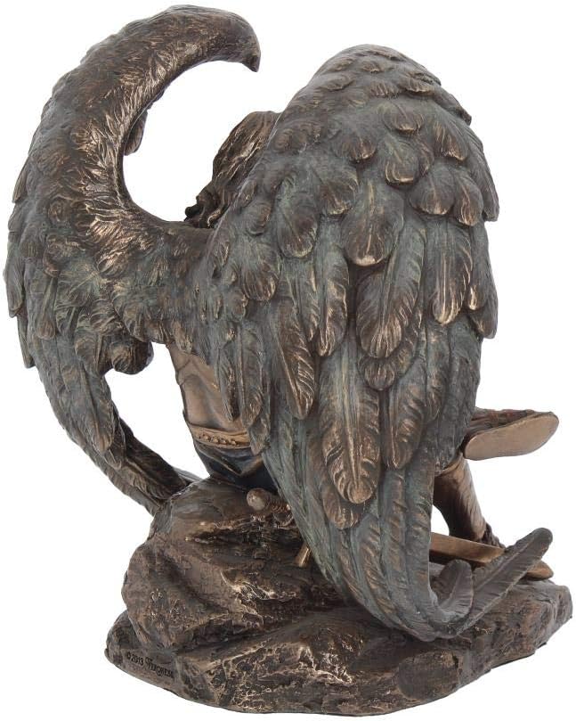 Nemesis Now Lucifer The Fallen Angel Figurine 16.5cm Bronze
