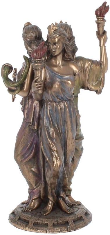Nemesis Now Hecate Goddess of Magic Figurine, Bronze, 21cm