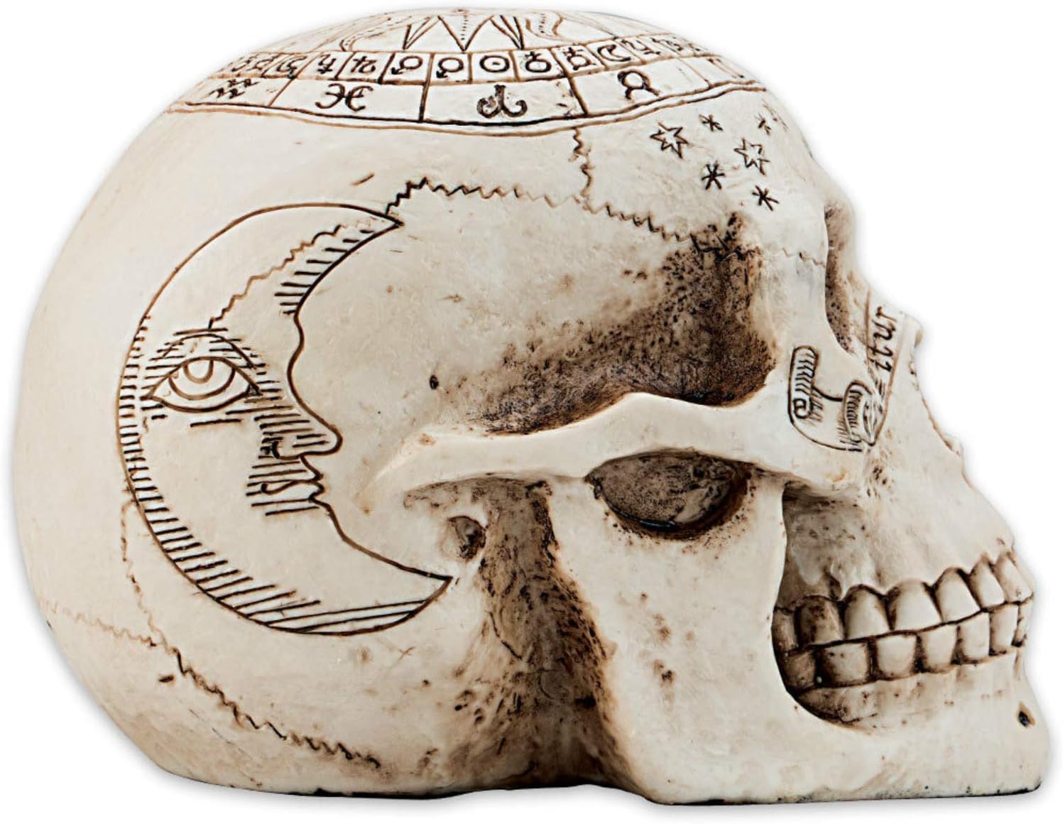 Nemesis Now Astrological Skull Figurine 29cm Ivory