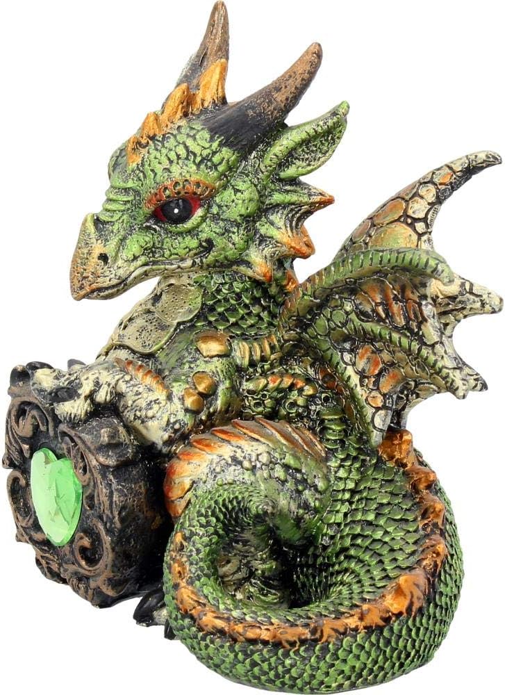 Nemesis Now U1606E5 Malachite 13cm Figurine, Resin, Green, One Size